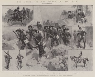 Les armées du monde, Italie - Hermanus Willem Koekkoek